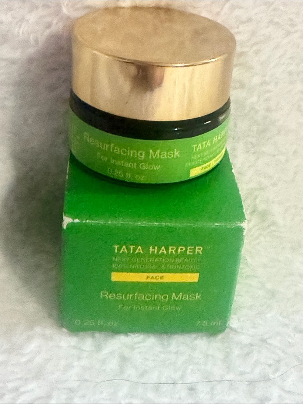 Tata Harper Resurfacing Glow Treatment Mask New In Package 0.25 fl oz